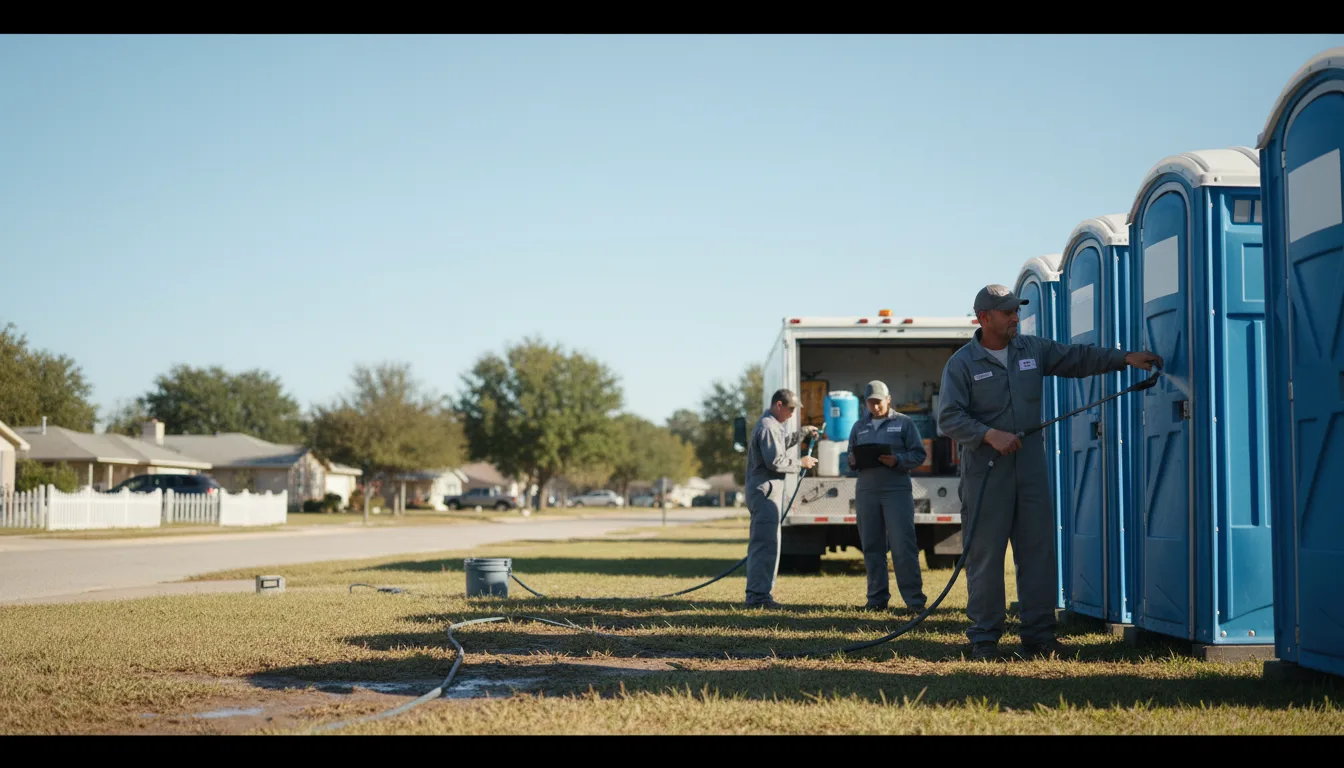 Long-Term Portable Toilet Rental in Allenton, MI near me